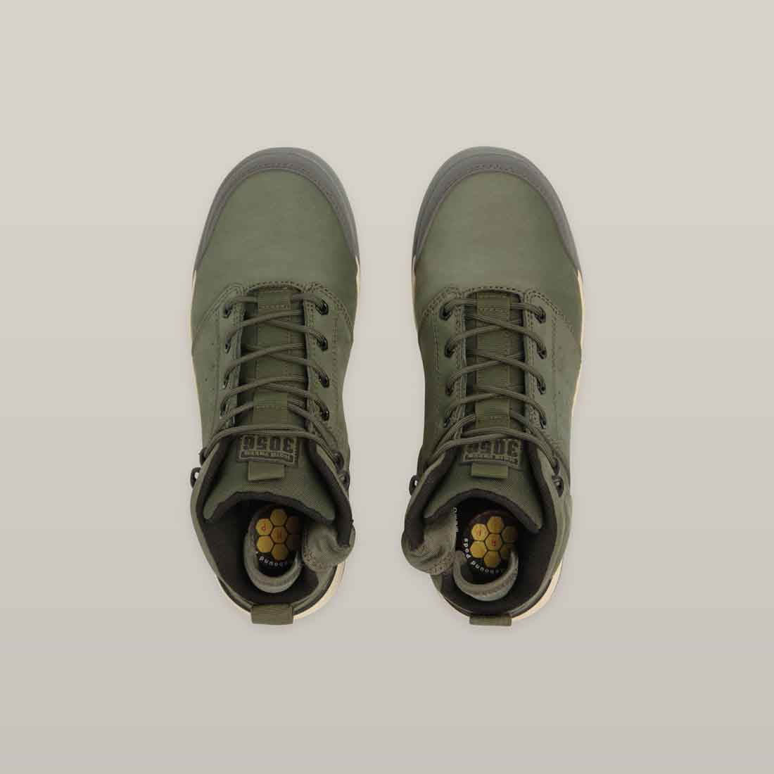 Hard Yakka 3056 Men's Safety Boots in Olive | Men's Green Safety Boots