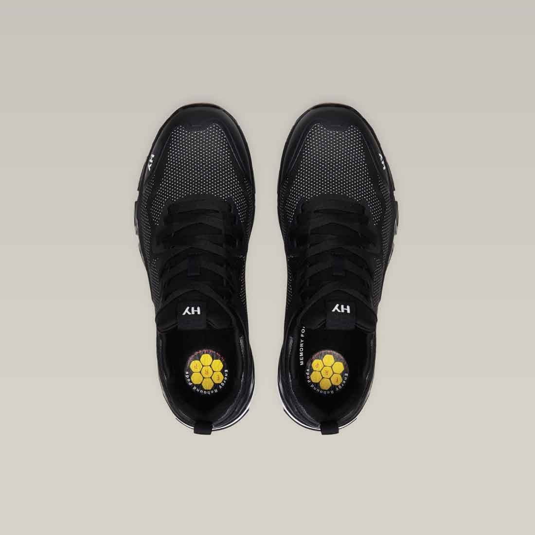 Hard Yakka Icon Sport Safety Trainers in Black | Men's Black Safety Trainers
