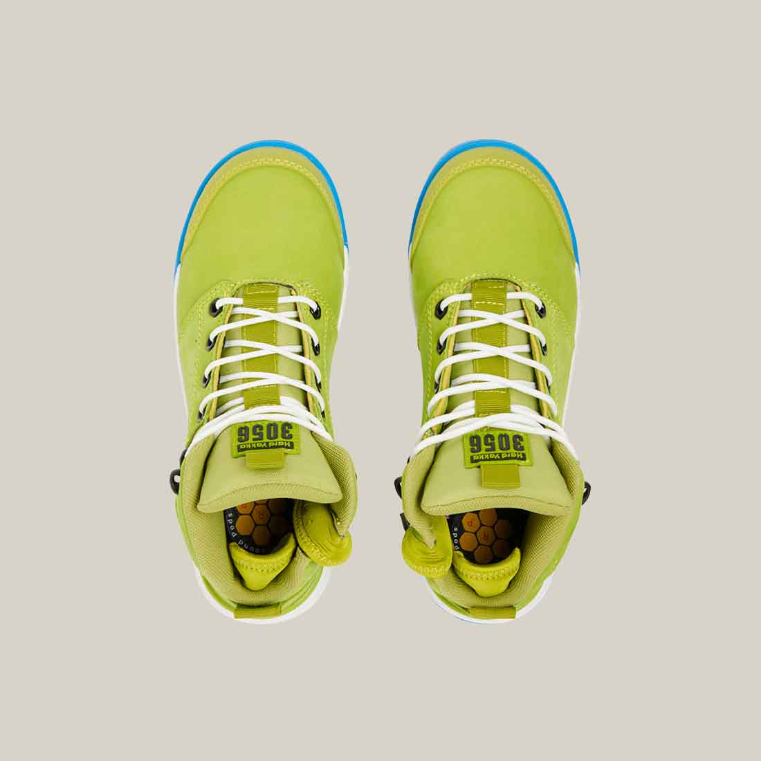 Hard Yakka 3056 Women's Safety Boots in Wasabi | Women's Green Safety Boots