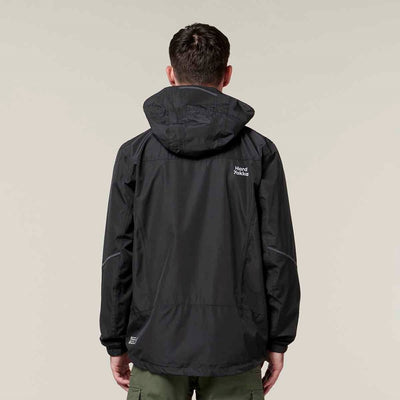 Hard Yakka Men's Orbit Waterproof Jacket Black