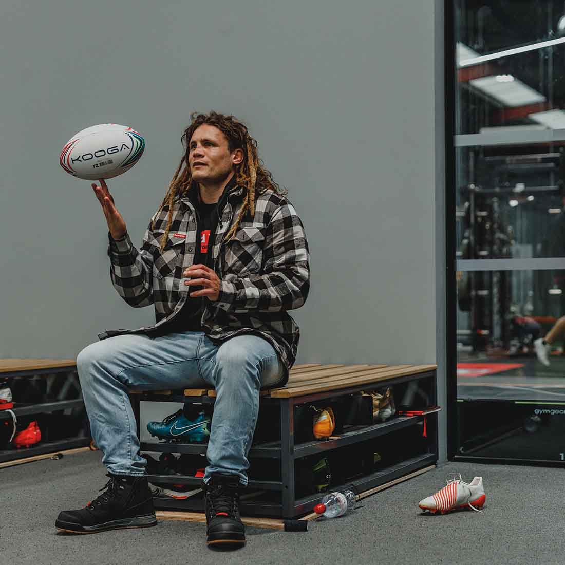 Hard Yakka Black Quilted Shacket | Men&