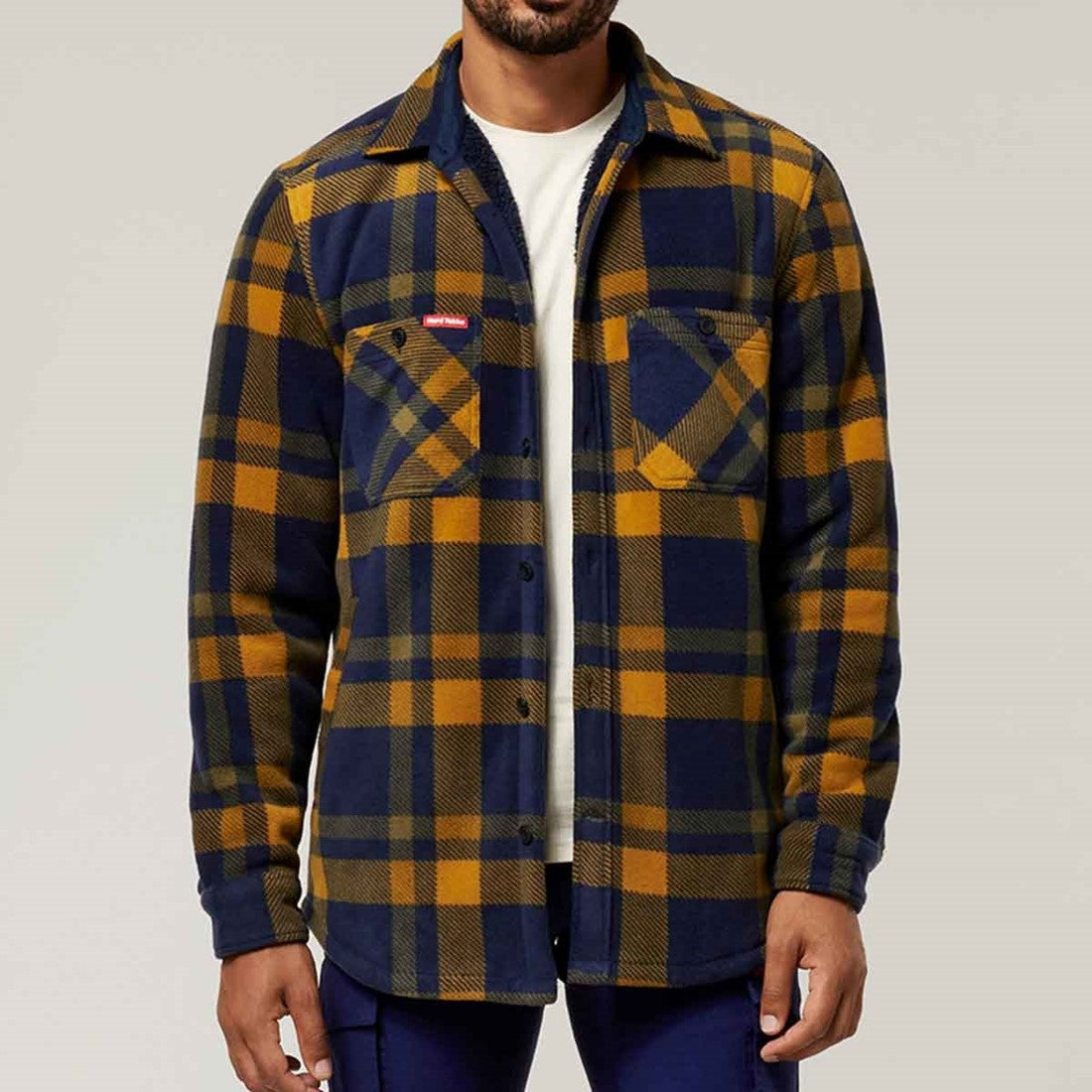 Hard Yakka Men's Sherpa Jacket Oak