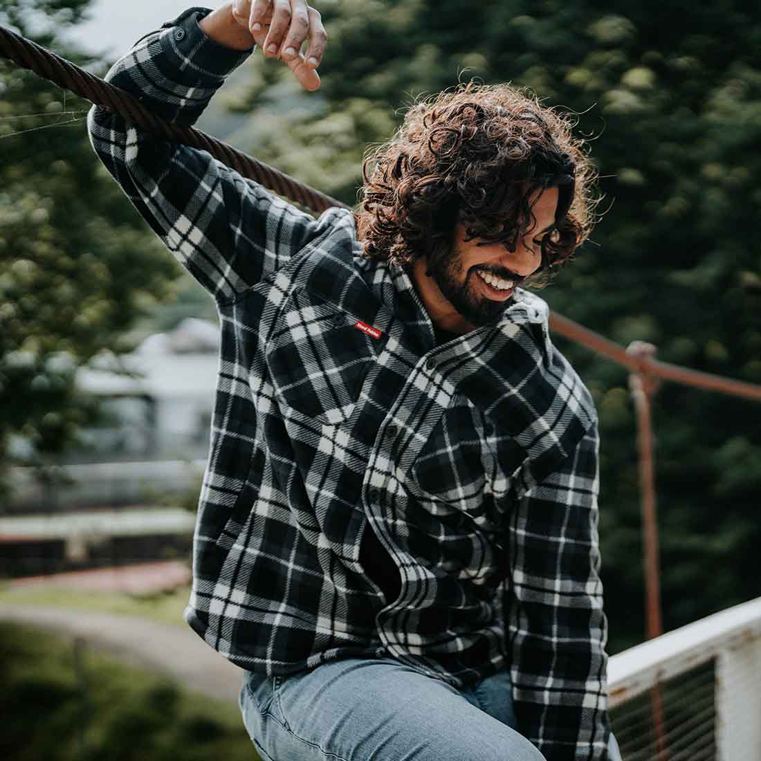 Hard Yakka Sherpa Jacket in Tornado | Men&