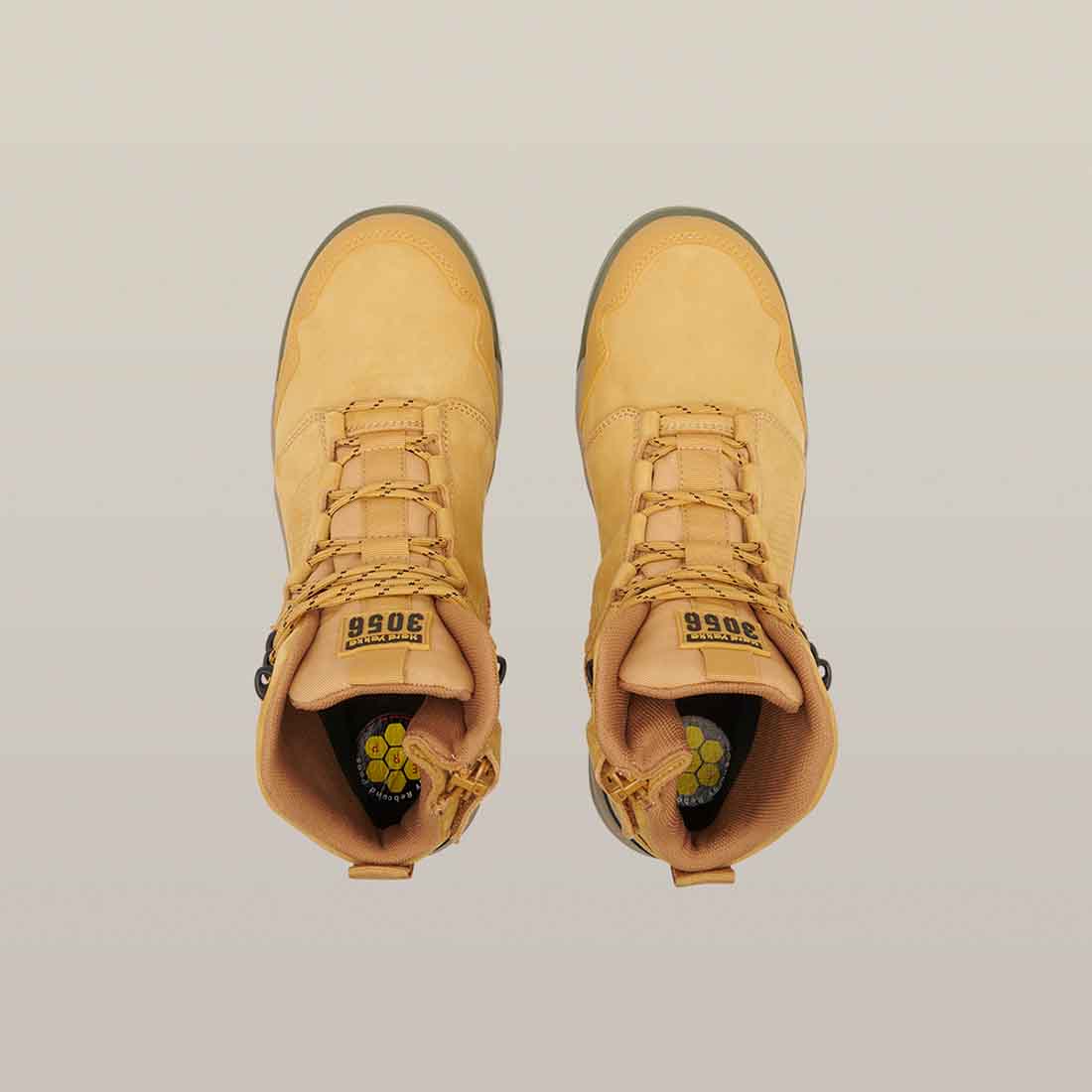 Hard Yakka 3056 S7S Men's Safety Boots in Wheat | Men's Tan Safety Boots