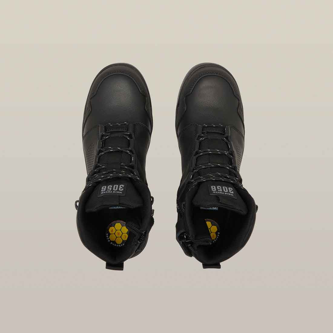 Hard Yakka 3056 S7S Men's Safety Boots in Black| Men's Black Safety Boots