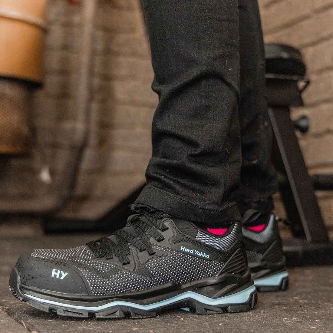 Hard Yakka Icon Sport Safety Trainers in Blue | Women&