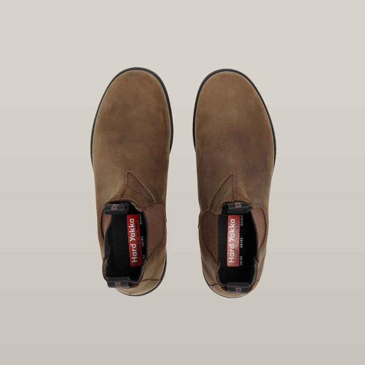Hard Yakka Brunswick Saddle Brown Dealer Boots