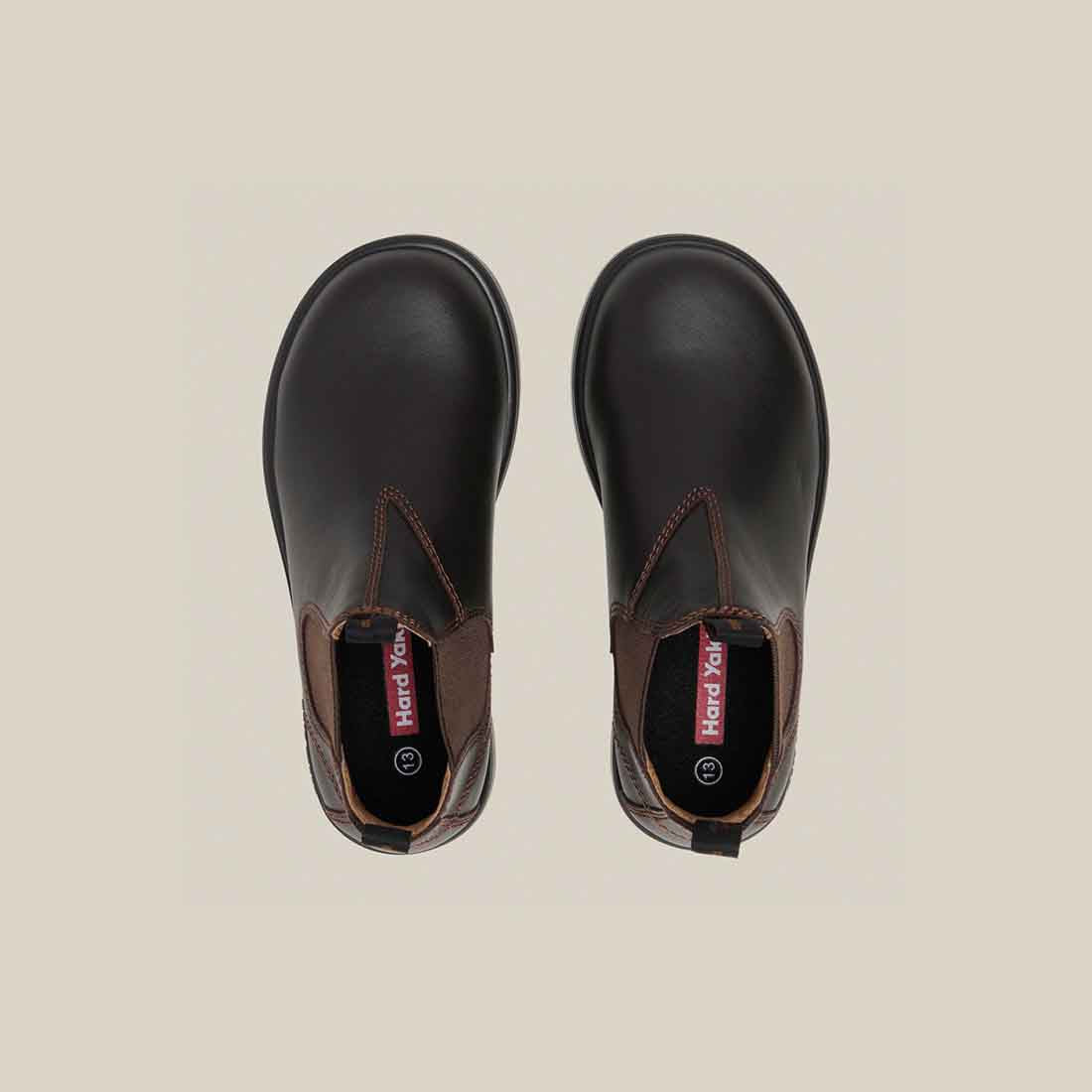 Hard Yakka Brunswick Brown Kids Dealer Boots