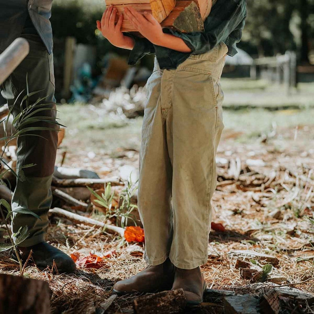 Hard Yakka Kids' Brunswick Dealer Boots Rust