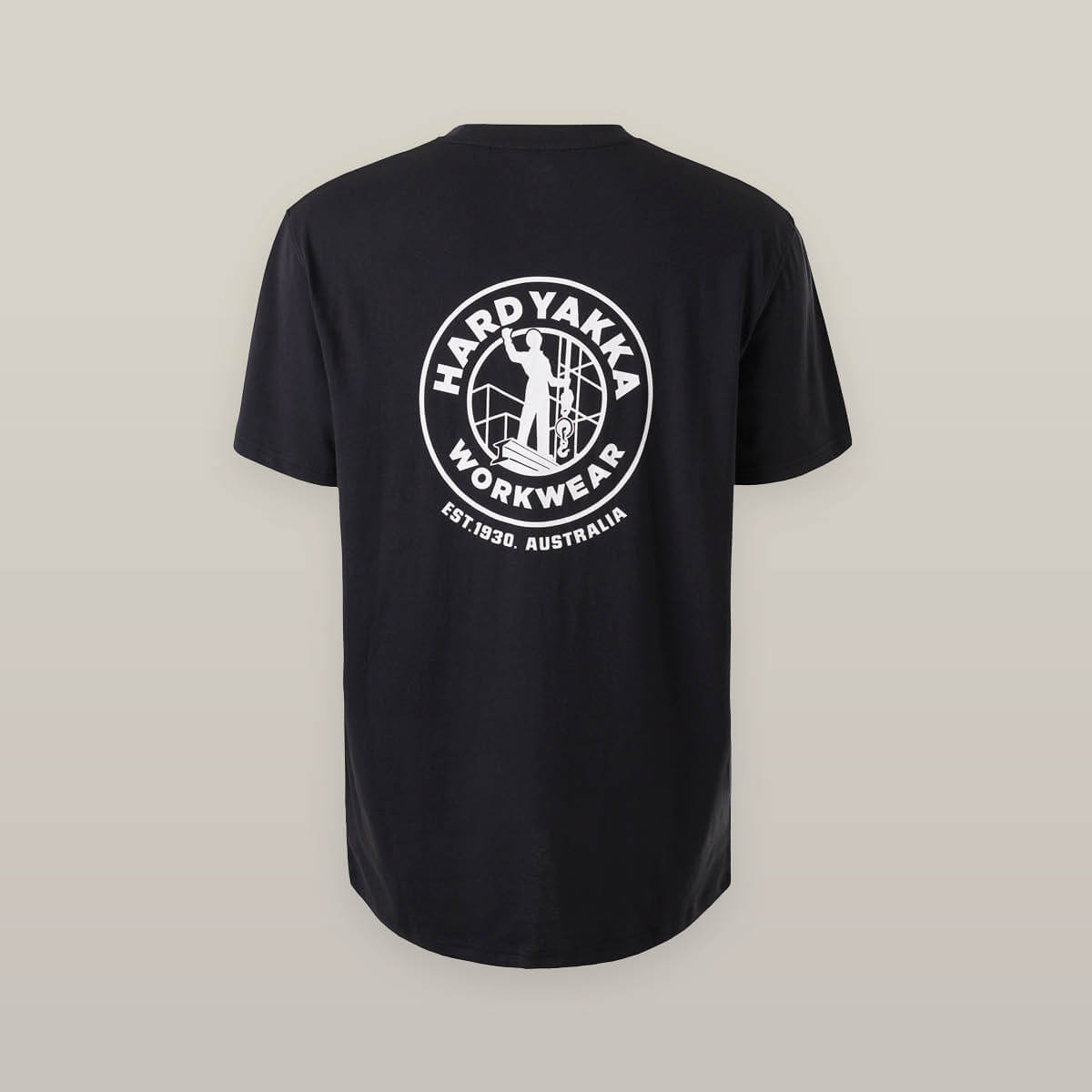 Hard Yakka Heritage Black T-Shirt | Men&