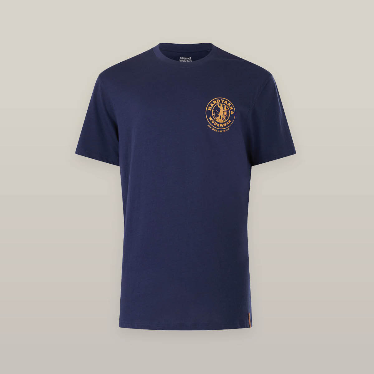 Hard Yakka Heritage Navy T-Shirt | Men's Navy Tee