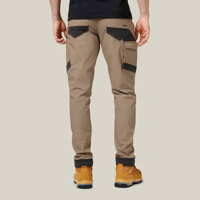 Hard Yakka Men's Raptor Active Work Trousers Desert