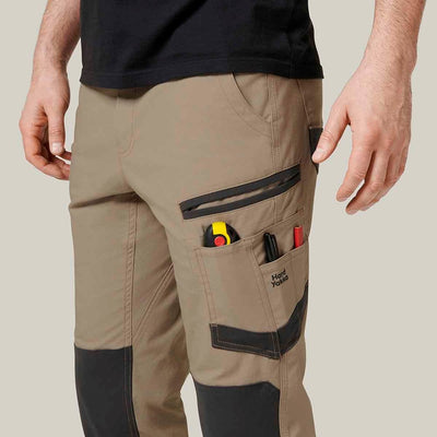 Hard Yakka Men's Raptor Active Work Trousers Desert