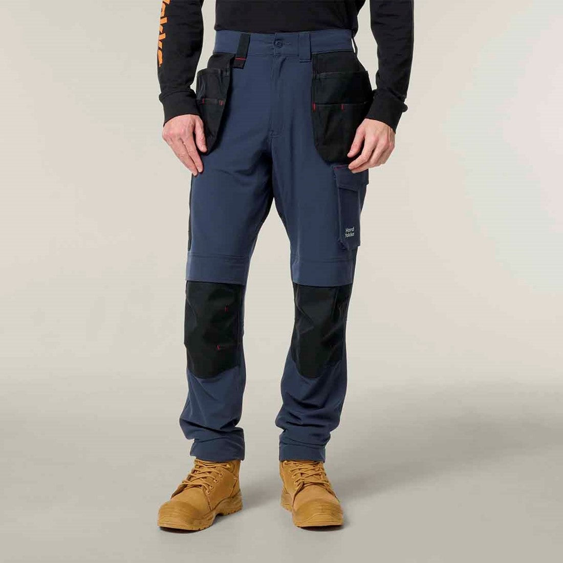 Hard Yakka Men's Toughmaxx Lite Holster Pocket Trousers True Navy