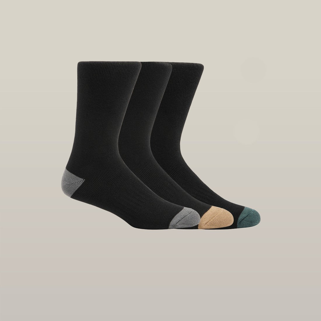 Hard Yakka Men's Bamboo Crew Socks Multicoloured