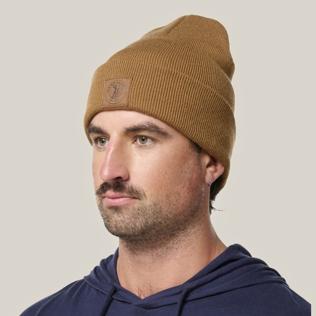 Hard Yakka Unisex Heritage Beanie Tan