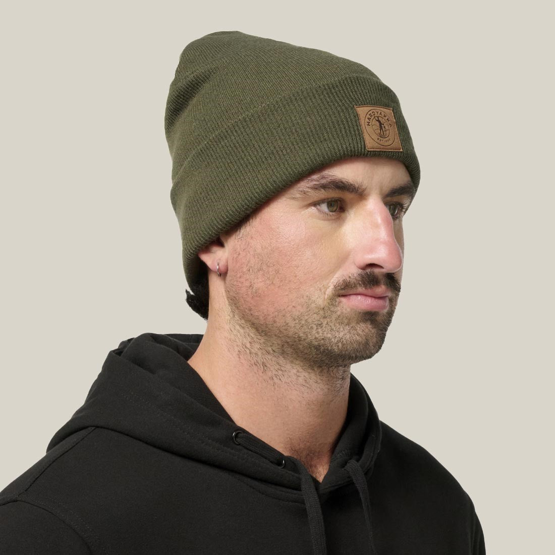 Hard Yakka Unisex Heritage Beanie Green