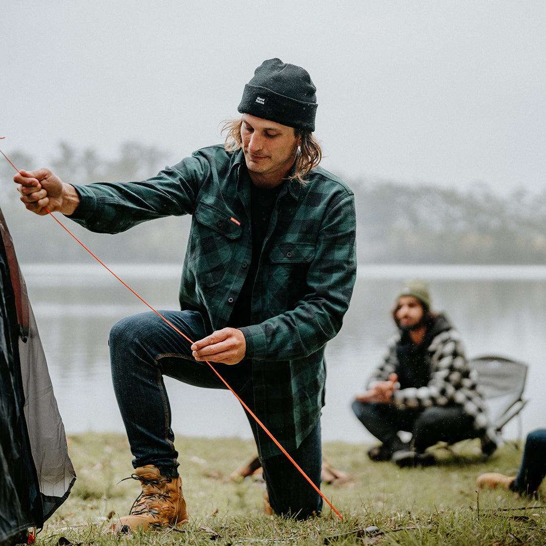 Unisex Hard Yakka Grey Marle 3056 Beanie